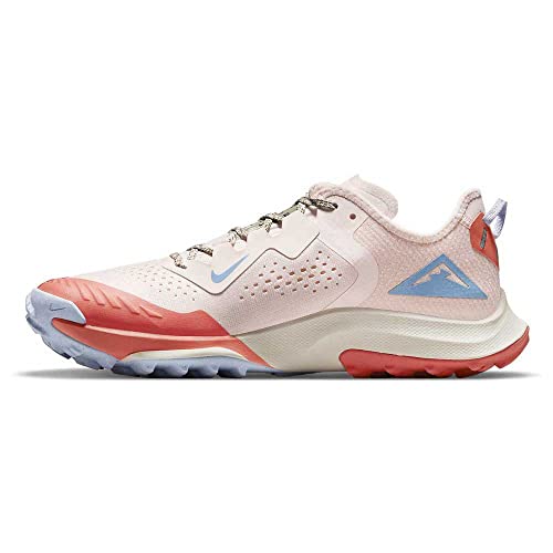 Nike Women's Air Zoom Terra Kiger 7 Trail Running Shoe (10, Light Soft Pink/Bicoastal, Numeric_10)