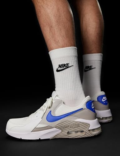 Nike Men's Air Max Excee Shoes, Summit White/Racer Blue-Vast Grey, 11.5