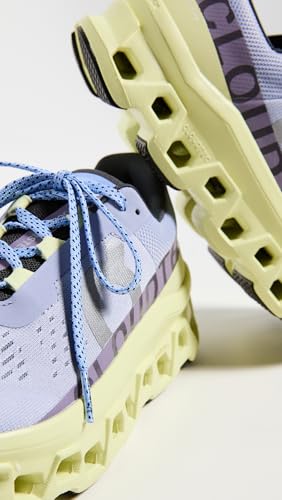 On Women's Cloudmonster Sneakers, Nimbus/Hay, Blue, Green, 5.5 Medium US