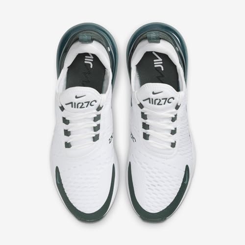 Nike Air Max 270 Women's Shoes (HQ3421-100, White/Bicoastal/Phantom/Vintage Green) Size 5