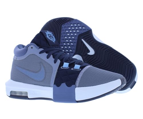 Nike Mens' Lebron Witness VIII Basketball Shoes (Ashen Slate/Diffused Blue/University Blue/White, US Footwear Size System, Adult, Men, Numeric, Medium, 10)
