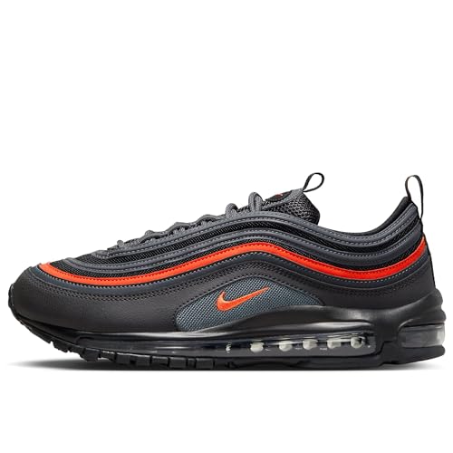 Nike - Nike Air Max 97, Men's Fitness Shoes, Black, 8