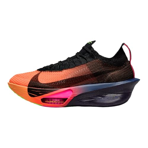 Nike Alphafly 3 Glam Women's Road Racing Shoes (Orange Pulse/Purple Dynasty/Electric Green/Black) Size 8.5