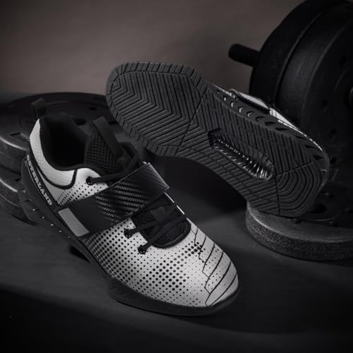 Osterland Weightlifting Shoes for Men Women,1.4 Inch Heel Squat Shoes