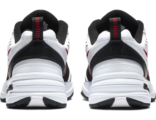 Nike Men's Air Monarch IV Training/Workout Shoes, White/Black, 11