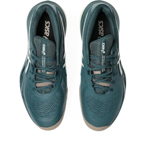 ASICS Gel-Resolution X Men's Tennis Shoes, 300 (Saxon Green/Birch), 29.0 cm 2E
