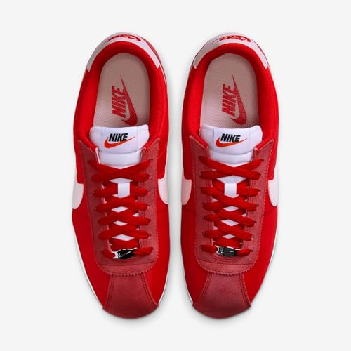 Nike Cortez Textile Shoes (University Red/White/Silt Red) Size 10