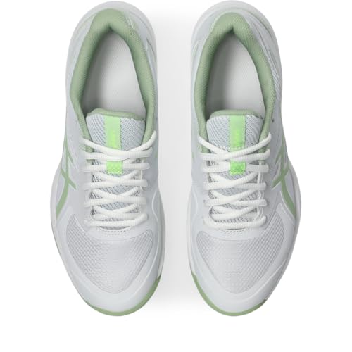 ASICS Women's Game FlyteFoam Pickleball Shoes, 9, White/Jade
