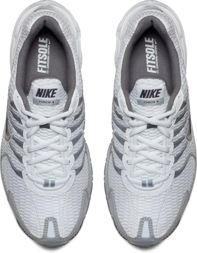 Nike Men's Air Men's Max Torch 4, White/Anthracite-Wolf Grey-Cool Grey, 10