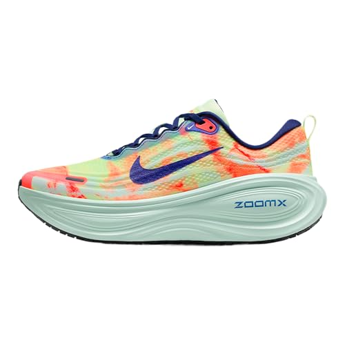 Nike Vomero Plus Men’s Road Running Shoes (Barely Volt/Hot Lava/Blue Void/Indigo Burst) Size 11.5