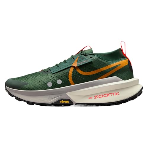 Nike Zegama 2 Men's Trail Running Shoes (Fir/College Grey/Sail/Desert Ochre) Size 6.5