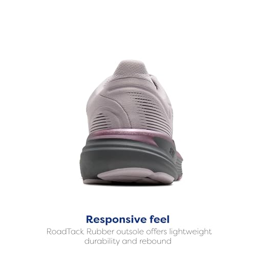 Brooks Women’s Revel 8 Neutral Running & Walking Shoe - Mauve/Ebony/Pink - 9.5 Medium