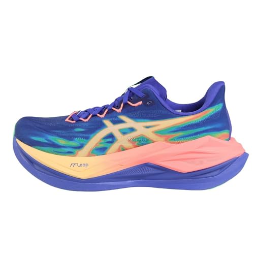 ASICS Running Shoes Jogging Shoes Super Blast 3 Dark Blue 1013A177.400 Sports Shoes (Dark Blue/26.5/Men)