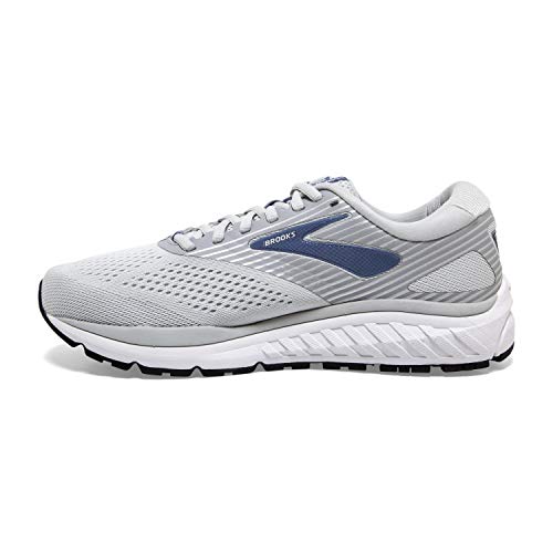 Brooks Women's Addiction 14 Road Running Shoe - Oyster/Alloy/Marlin - 7 Medium