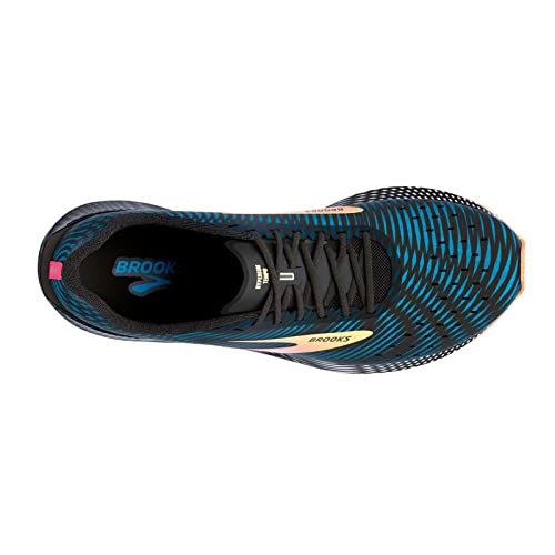 Brooks Men's Hyperion Tempo Road Running Shoe - Blue/Phantom/Cosmo - 9.5 Medium
