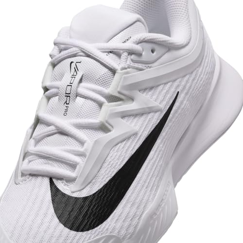 Nike Vapor Pro 3 Women's Hard Court Tennis Shoes (FZ2158-101, White/Black) Size 7.5