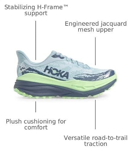 Hoka Men's Stinson 7 Druzy/Anchor 8 Medium