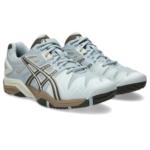 ASICS Unisex Gel-Resolution 5 Sportstyle Shoes, 9M / 10.5W, Storm Cloud/Sepia Brown