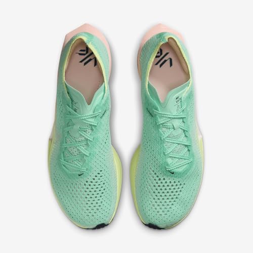 Nike Vaporfly 3 Women's Road Racing Shoes (HQ3505-379, Shown: Mint Foam/Sunset Tint/Barely Volt/Sail) Size 9
