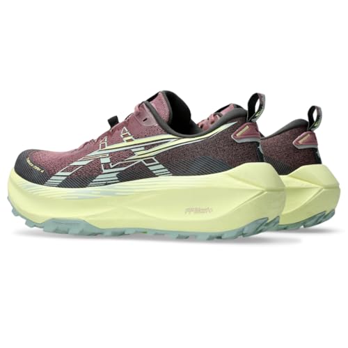 ASICS Women's Trabuco Max 4 Running Shoes, 7.5, Purple Oxide/Cold Moss