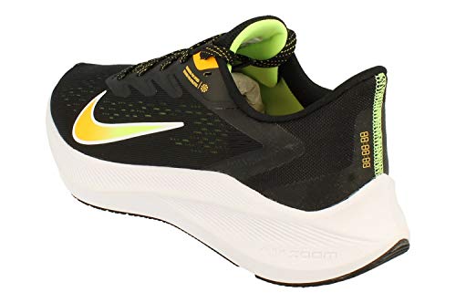 Nike Zoom Winflo 7 Mens Running Trainers CJ0291 Sneakers Shoes (UK 7 US 8 EU 41, Black University Gold 007)