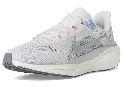 Nike Women's Pegasus 41 Photon Dust/Metallic Pewter/Sail/Echo Pink 8 Medium