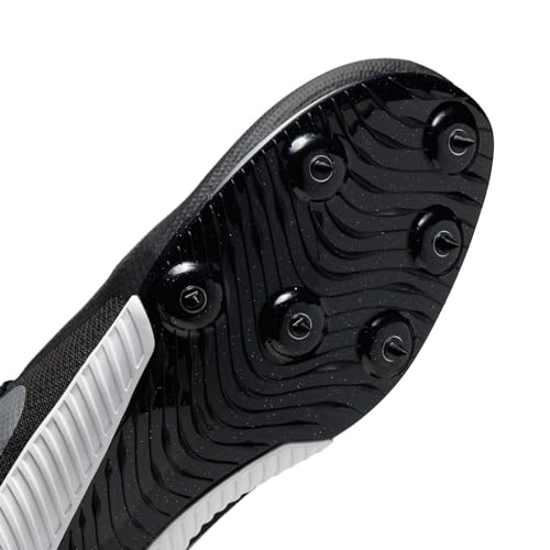 Nike Zoom Rival DC8749-001 Black-Silver Men's Track & Field Multi-Event Spikes 12 US