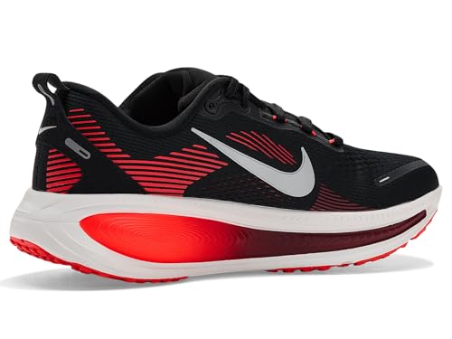 Nike Men's Vomero 18 Black/Summit White/Bright Crimson 7 Medium