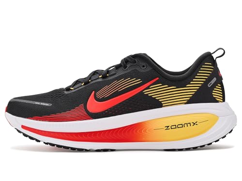 Nike Mens Vomero 18 Black/Bright Crimson/Light Crimson 10 Medium
