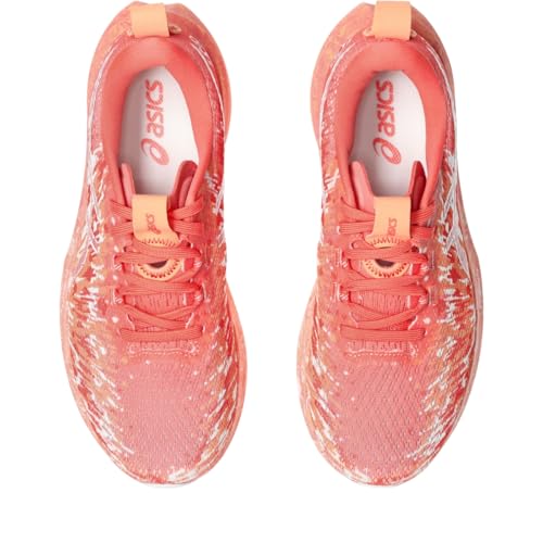 ASICS Women's Noosa TRI 16 Running Shoes, 8, Papaya/Mojave