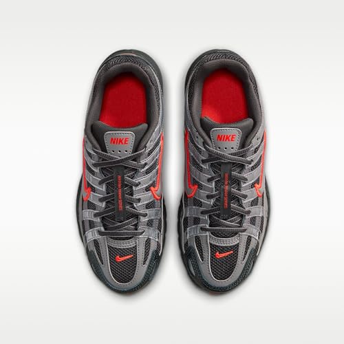 Nike P-6000 Big Kids' Shoes (Anthracite/Picante Red/Metallic Cool Grey/Pencil Point) Size 6.5
