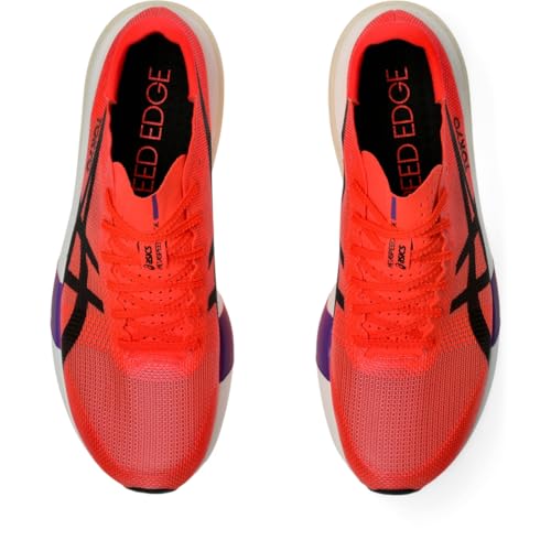 ASICS Unisex METASPEED Edge Tokyo Running, 11.5M / 13W, Flash RED/Black