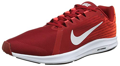Nike Women's Downshifter 8 Sneaker, Gym Red/Vast Grey/Bright Crimson, 13 Regular US