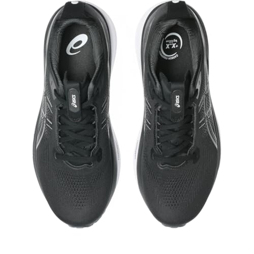 ASICS Men's Gel-Kayano 33 Running Shoes, 10.5, Black/White