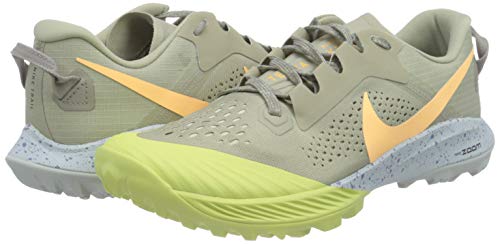 NIKE Women's WMNS Wildhorse 6 Running Shoes, Stone Melon Tint Enigma Stone Limelight, 7.5 UK