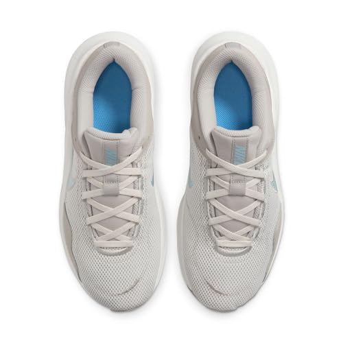 Nike Womens Legend Essential Nn Workout Shoes, LT IRON ORE/LT ARMORY BLUE-IRON GREY, 9.5 US