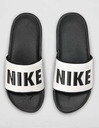 Nike Women's Offcourt Slides, Black/Black-Summit-White, 10