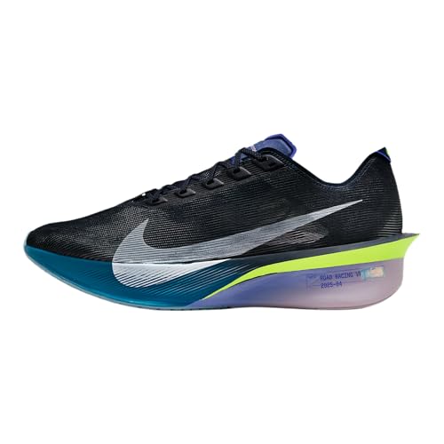 Nike Vaporfly 4 Men's Road Racing Shoes (Obsidian/Persian Violet/Green Abyss/White) Size 12