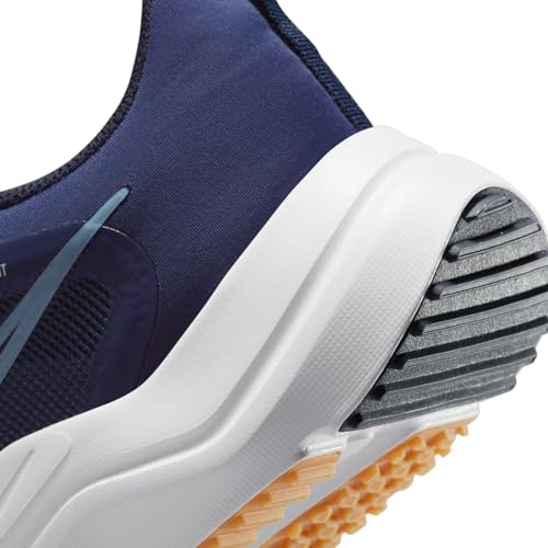 Nike Downshifter 12 Mens Running Trainers DD9293 Sneakers Shoes (UK 10 US 11 EU 45, Midnight Navy Worn Blue 400)