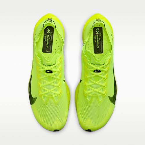 Nike Vaporfly 4 Men's Road Racing Shoes (Volt/Black) Size 9