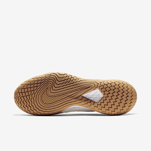 Nike NikeCourt Air Zoom Vapor Cage 4 White/Laser Crimson/Gridiron/Wheat 12
