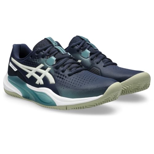 ASICS Men's Gel-Challenger 15 Clay Tennis Shoes, 10, Midnight/Oatmeal