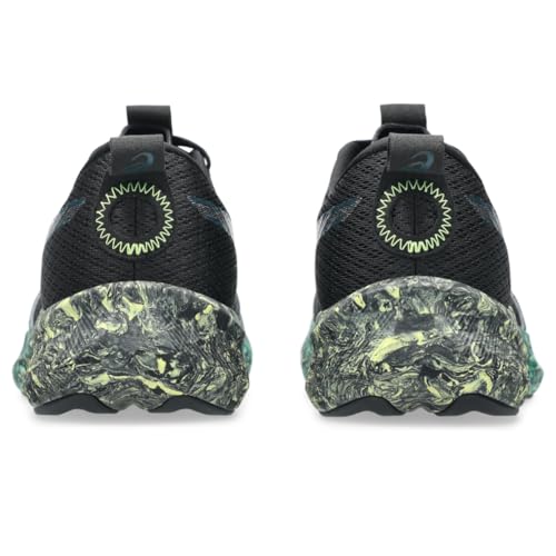 ASICS Men's Noosa TRI 16 Running Shoes, 10.5, Black/Jasper Green