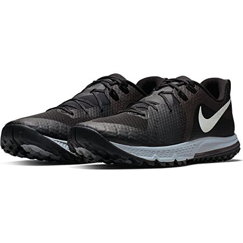 NIKE Men's Air Zoom Terra Kiger 5 Running Shoes, Black Black Barely Grey Thunder Grey Wolf Grey 001, 6.5/7