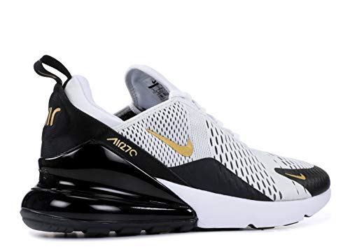 Nike Men's Air Max 270 White/Black/Gold AV7892-100 (Size: 8)