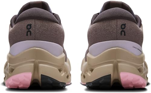 On Womens Cloudsurfer Trail 2 Waterproof Cinder/Desert 7 M