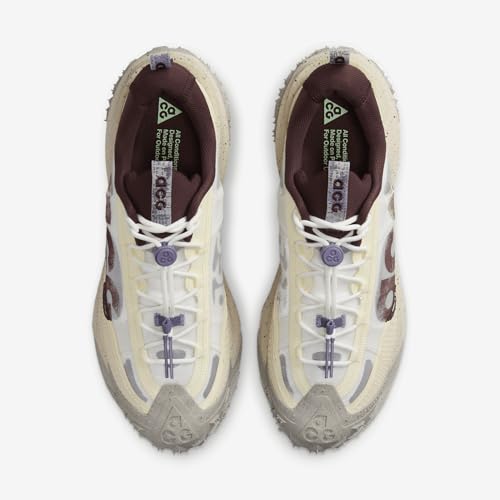 Nike ACG Mountain Fly 2 Low Men's Shoes (HF5700-121, Sail/Sanddrift/Vapor Green/Earth) Size 12.5