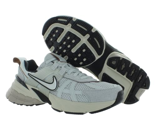 Nike V2K Run Womens Shoes Size 9.5, Color: Pure Platinum/Platinum Tint/Light Bone/Off-White