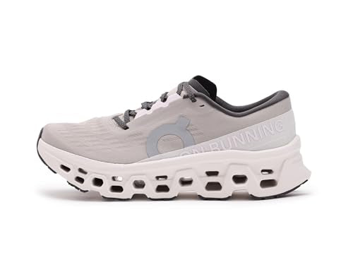 On Women's Cloudmonster 3 Sneaker, Truffle/Ivory, 8
