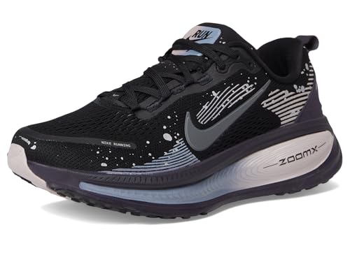 Nike Women's Vomero 18 Black/Metallic Dark Grey/Cave Purple/Ashen Slate/Particle Rose 6.5 Medium
